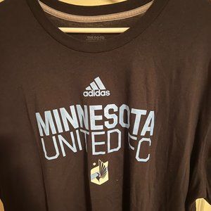 Adidas - Minnesota United FC T-Shirt - Black - Like New - 3XL